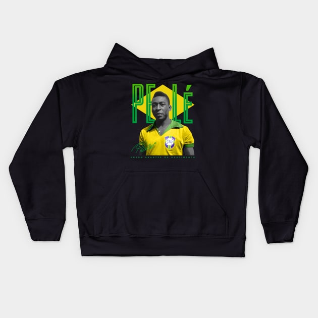 Pele Kids Hoodie by Juantamad